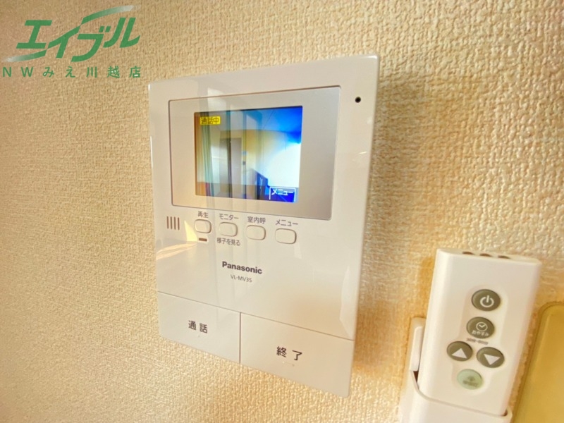 セキュリティ　同物件別部屋参考写真です。