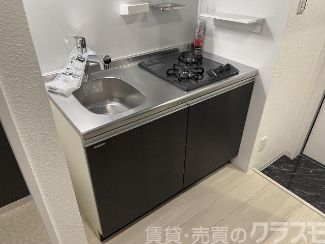 キッチン　２口コンロのシステムキッチン♪