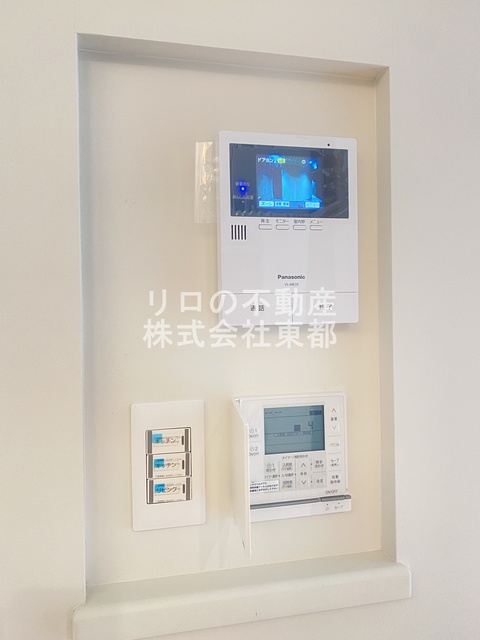 セキュリティ　訪問者が一目で分かるＴＶモニタ付インターホンです！