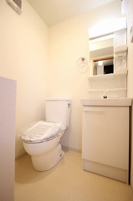 トイレ　同物件、別号室のものです。