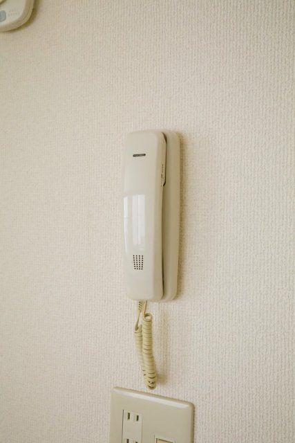 セキュリティ　インターホンです