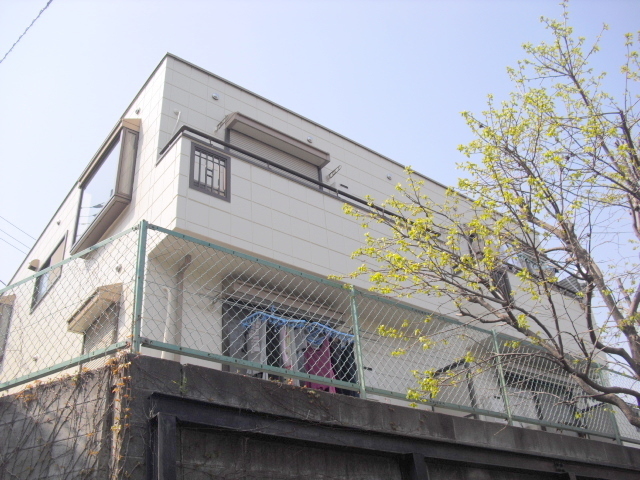 建物外観　耐震耐火旭化成ヘーベルメゾン　高台立地　閑静な住環境