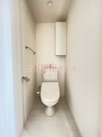 トイレ　ゆったりとした空間のトイレです