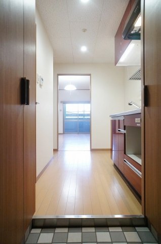 玄関　落ち着いた玄関です