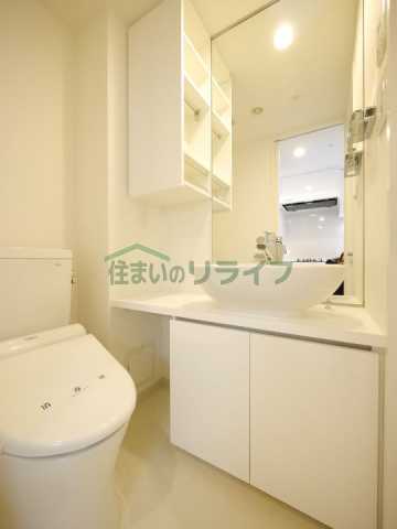 洗面設備　同タイプ別部屋参考写真となります。