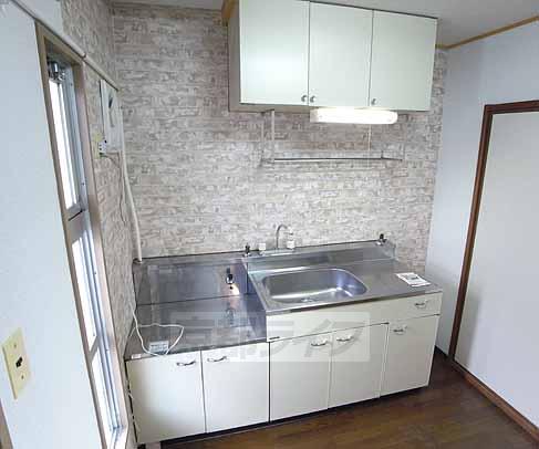 キッチン　２口コンロ設置可です