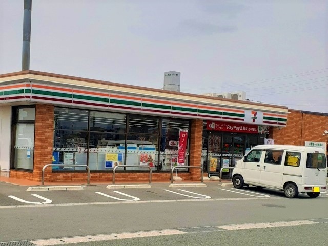 コンビニ　セブンイレブン菊陽堺松店（コンビニ）まで450m