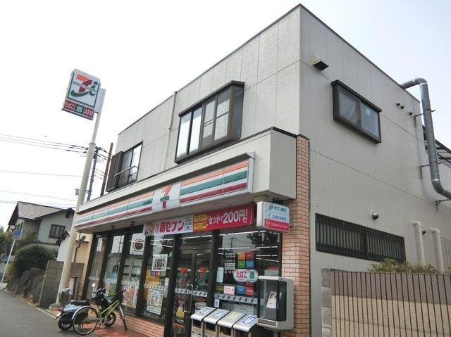 コンビニ　セブンイレブン検見川浜店（コンビニ）まで363m