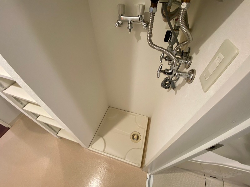 その他設備　洗濯機はこちらの専用スペースに置けます！