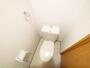 トイレ　ゆったりとした空間のトイレです