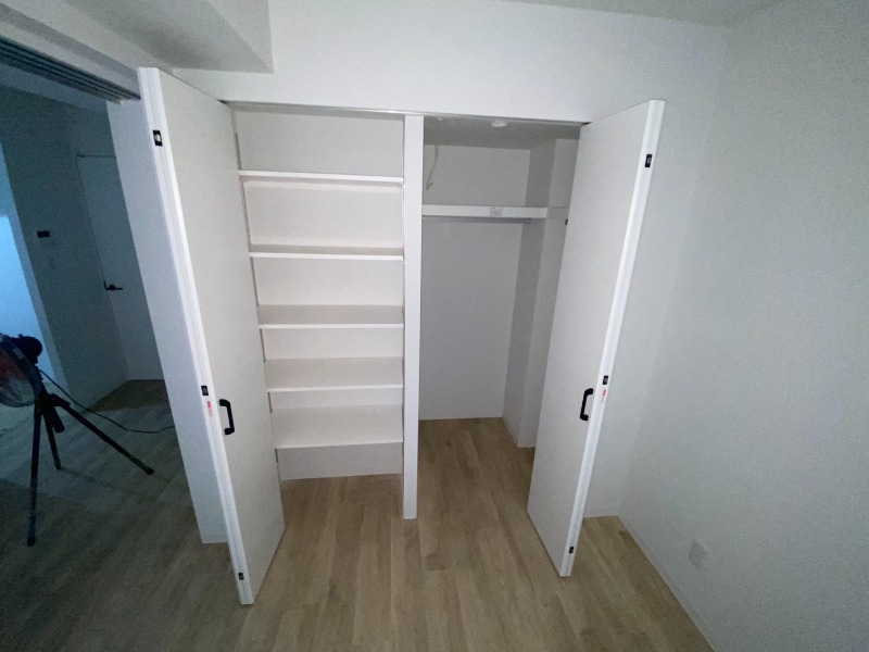 収納　収納もバッチリあるのでお部屋が片付きますよ！