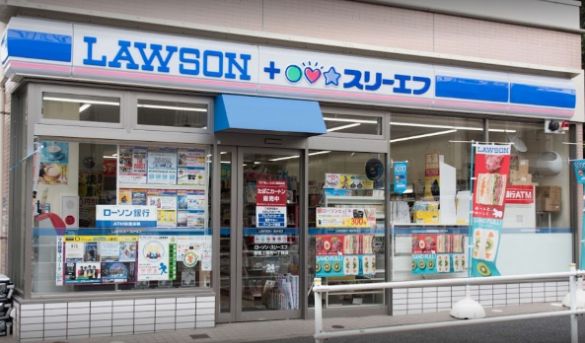 コンビニ　ローソン 　ＬＴＦ江東猿江店（コンビニ）まで150m