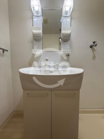 洗面設備　アメニティアビタシオン　洗面所