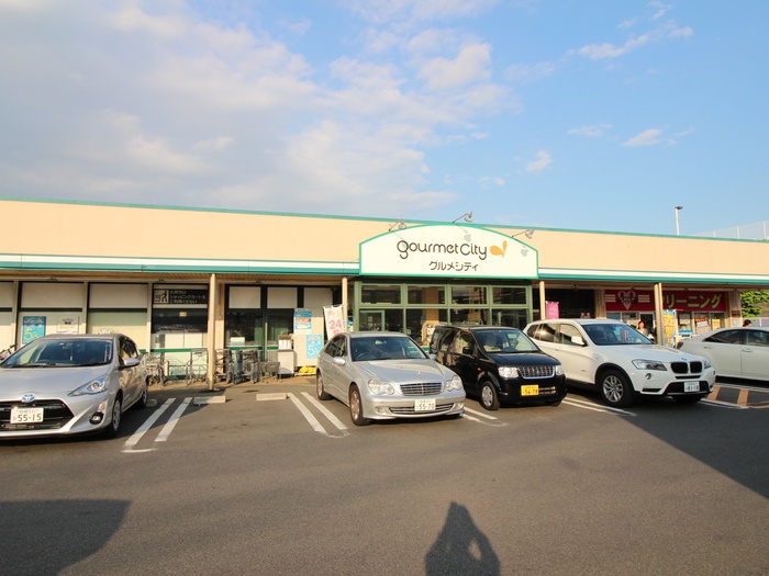 スーパー　グルメシティ（スーパー）まで802m