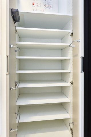 収納　十分な収納スペースがあります