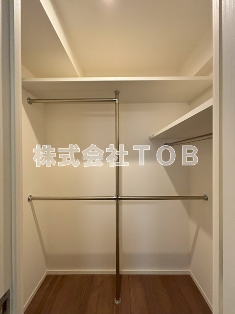 収納　ウォークインクローゼット