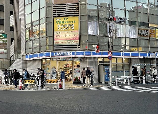 コンビニ　ローソン 新小岩二丁目店（コンビニ）まで590m
