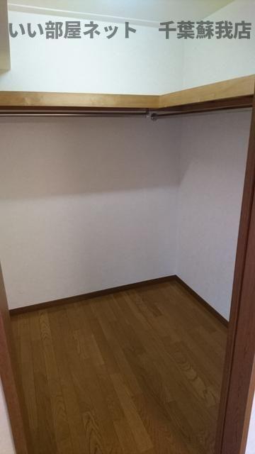 収納　大きなスペースがあり、収納には困りません