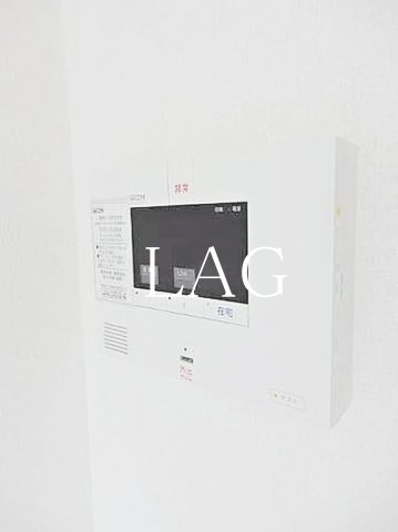 セキュリティ　モニター付きインターホンです。