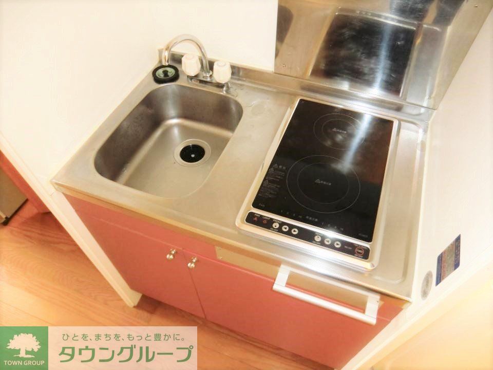 キッチン　同タイプ物件の為、形状や間取寸法、色調等が実際とは異なります