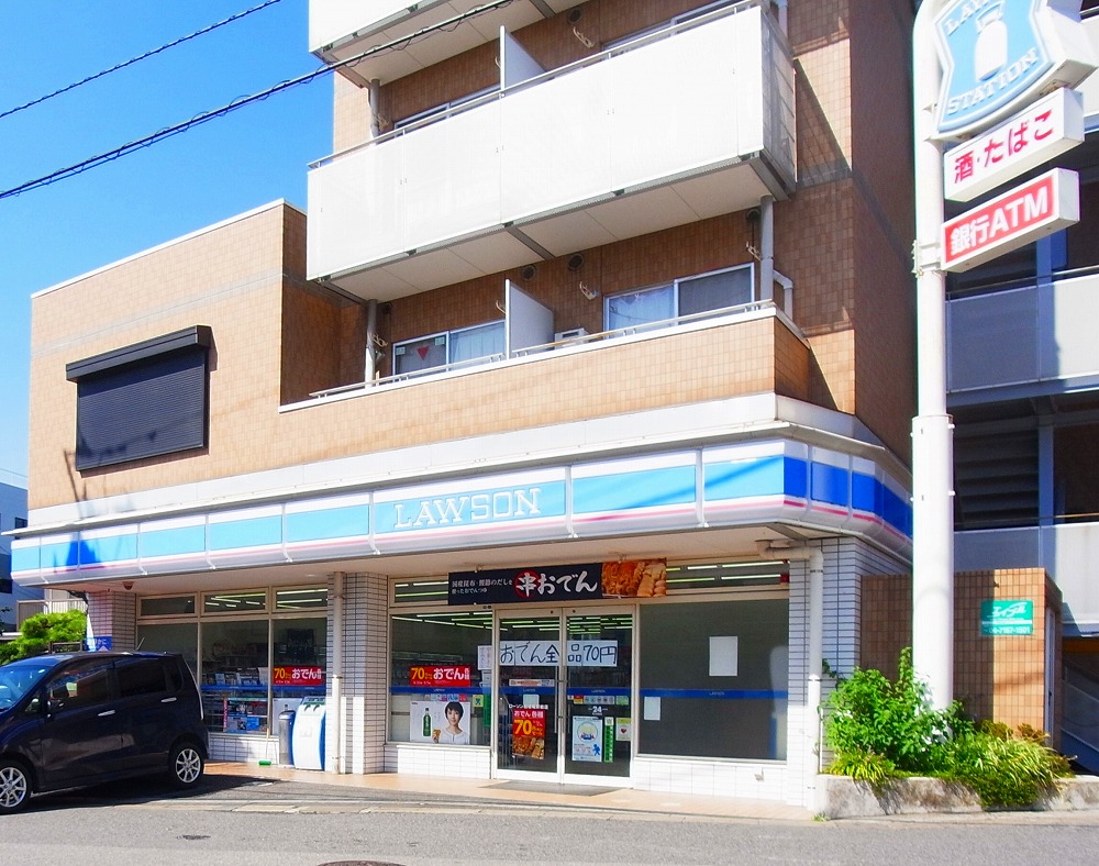 コンビニ　ローソン 柏増尾駅前店（コンビニ）まで97m