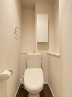 トイレ　ゆったりとした空間のトイレです