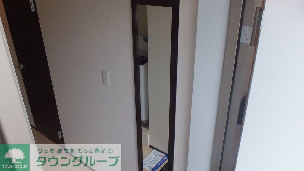 その他　姿見設置。外出前にチェック！