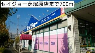 ドラックストア　セイジョー芝塚原店（ドラッグストア）まで700m