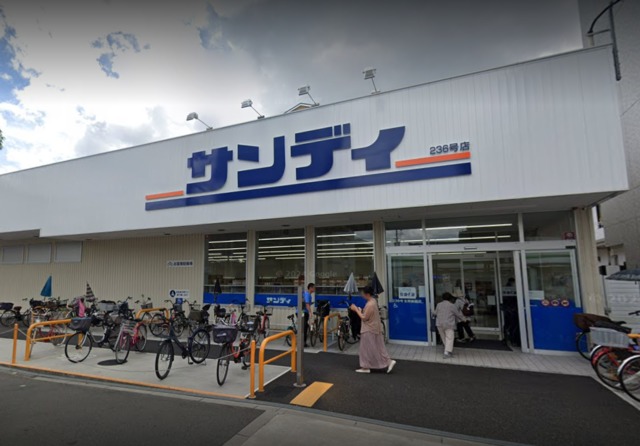 スーパー　サンディ生野南巽店（スーパー）まで875m