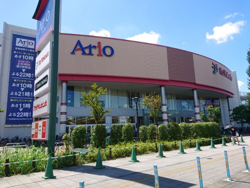 ショッピングセンター　アリオ西新井（ショッピングセンター）まで69m