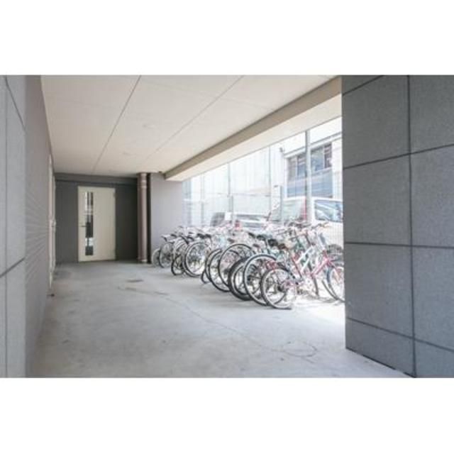 駐車場　駐輪場です