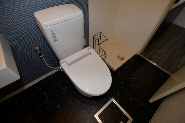 トイレ　ゆったりとした空間のトイレです