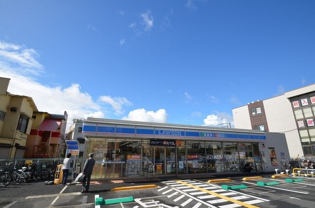 コンビニ　ローソン七里駅前店（コンビニ）まで450m