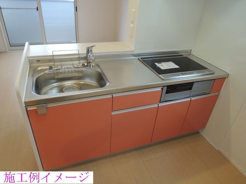 キッチン　施工イメージです。