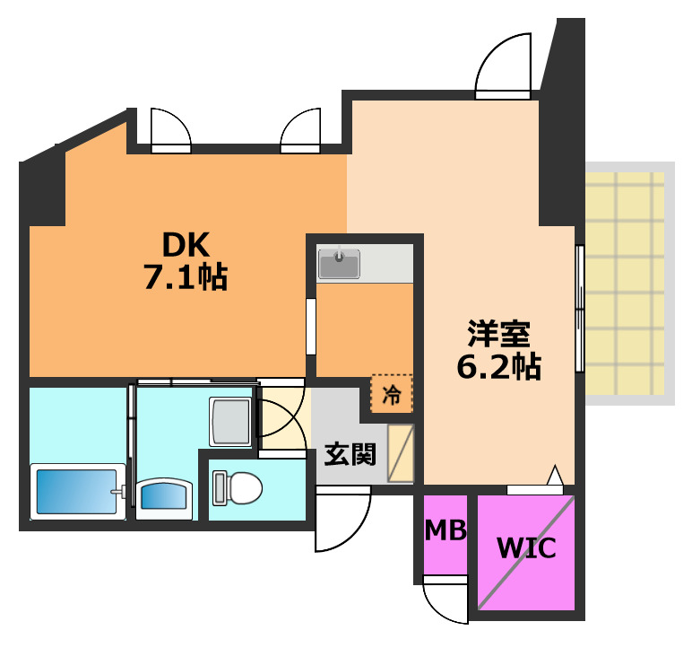 CASA MIAの間取り写真