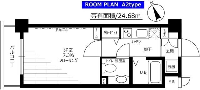 ステージグランデ市谷薬王寺の間取り写真