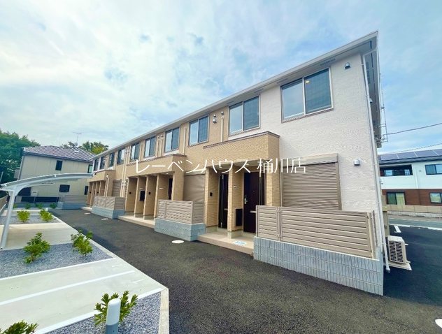 建物外観　レーベンハウス桶川店へ　048-787-5511