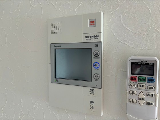 セキュリティ　※別部屋の写真です