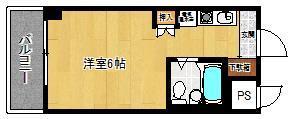 ＪＲ山陽本線 姫路駅 バス乗車時間：24分 最寄りバス停で下車 徒歩7分 5階建 築37年の間取り写真
