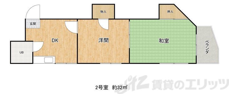 建物外観　間取図