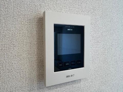 セキュリティ　カメラ付インターホン（イメージ）