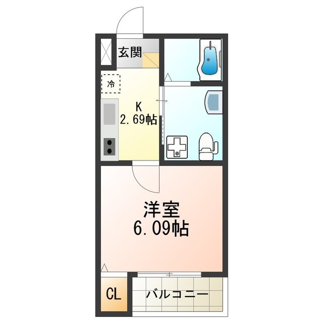 comodoの間取り写真