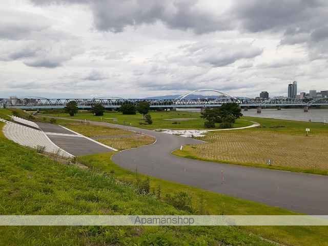 公園　淀川河川公園（公園）まで100m