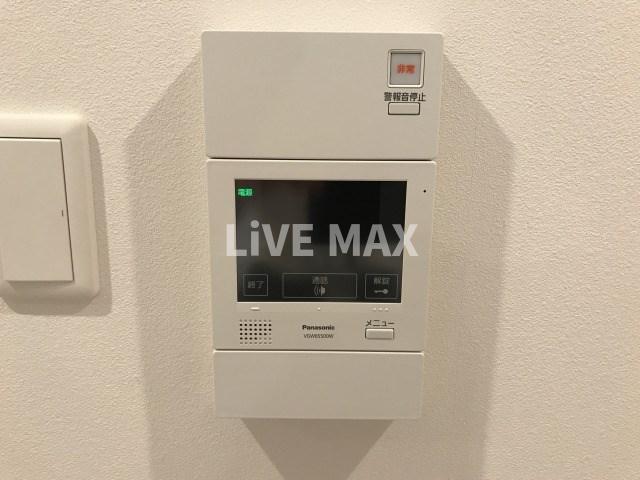 セキュリティ　モニター付きインターホン♪