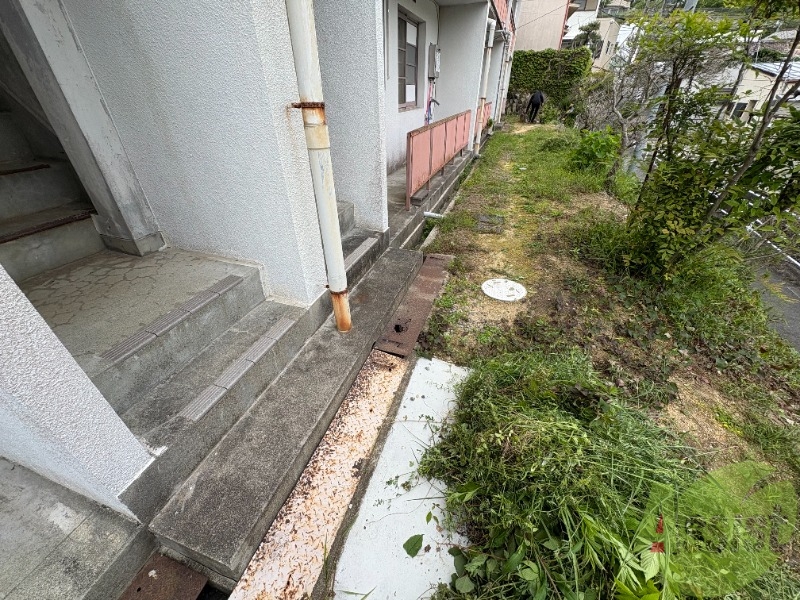 里山町アパートの外観写真