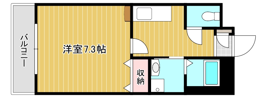 ミーナ清水の間取り写真