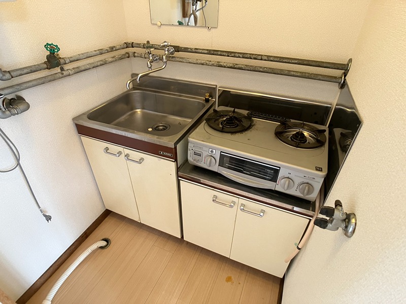 加納マンションBのキッチン写真