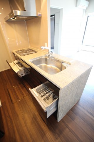 キッチン　（別タイプ参考写真）パークホームズ本郷東大前　　文京区本郷6