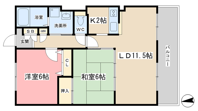 Leonida大宅の間取り写真