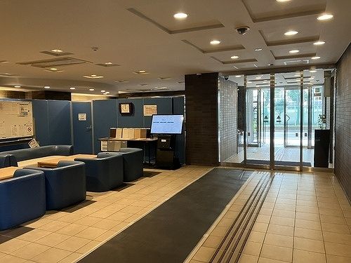 ロビー　ゆとりのあるロビーです